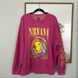 Urban Outfitters Nirvana Crewneck Sweatshirt (size s/m)